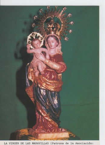 Postal 015472: Virgen de las Maravillas