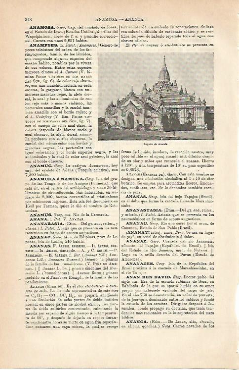 LAMINA ESPASA 6939: Pagoda de Ananda