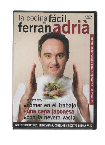 DVD: LA COCINA FACIL DE FERRAN ADRIA: Comer en el trabajo - una cena japonesa (El Periodico)