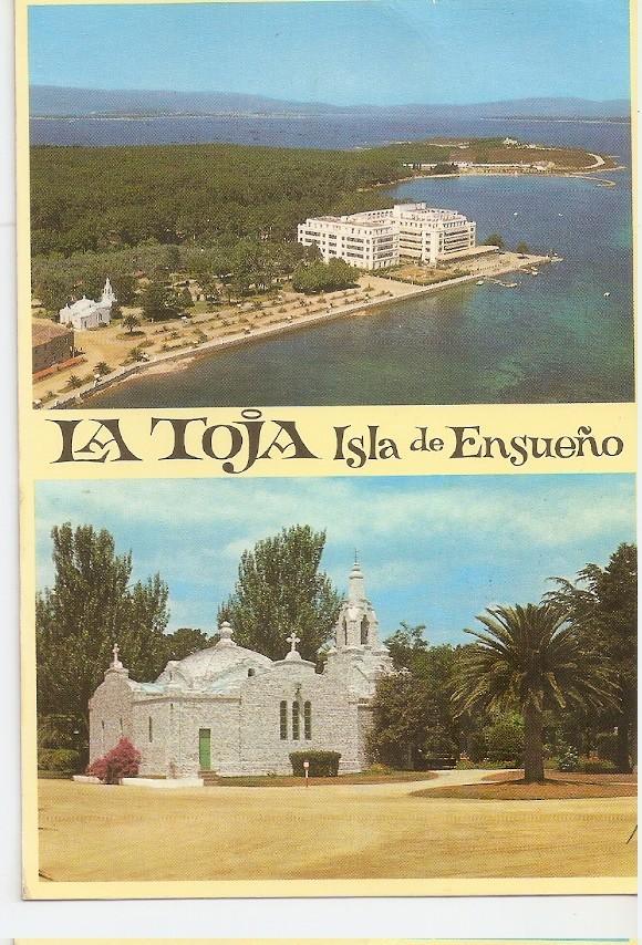 Postal 045197 : La Toja Isla de Ensueño. Gran Hotel y Capilla