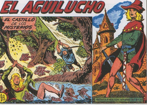 El Aguilucho, facsimil numero 25: El castillo de los misterios