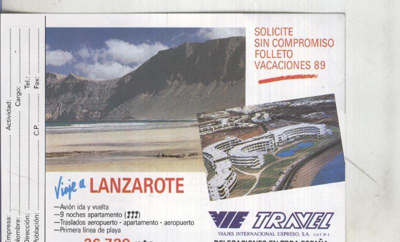 Postal: Hot Mail: Travel, propaganda comercial