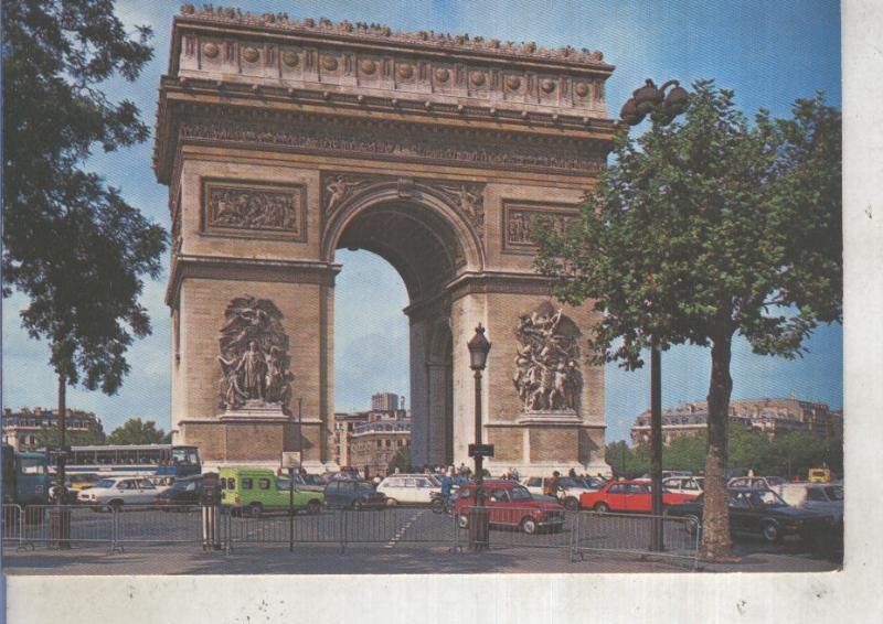 Postal 013051: Arco de Triunfo de Paris