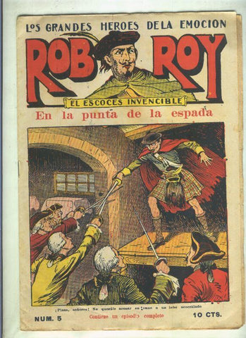 Rob Roy el escoces invencible numero 5: En la punta de la espada