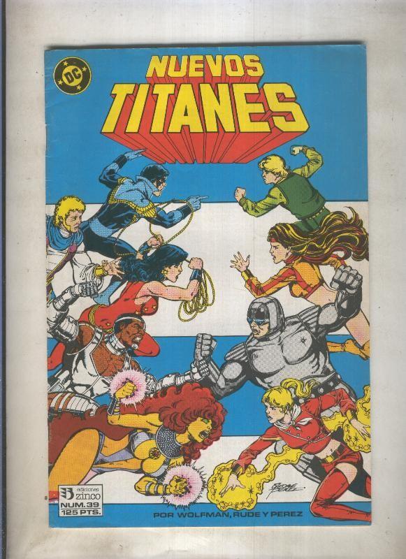 Nuevos Titanes volumen 1 numero 39 (numerado 2 en trasera)