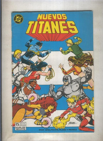 Nuevos Titanes volumen 1 numero 39 (numerado 2 en trasera)