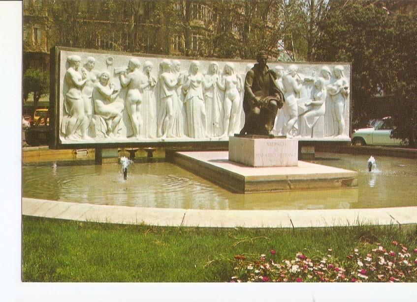 Postal 028695 : Monumento al Maestro Serrano, Valencia