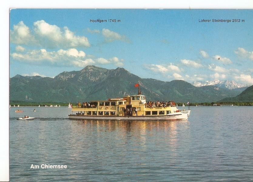 Postal 032214 : Der Chiemsee - Bayerische Alpen