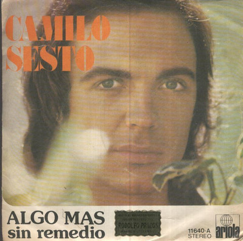 Disco Vinilo 45rpm: CAMILO SESTO - Algo mas