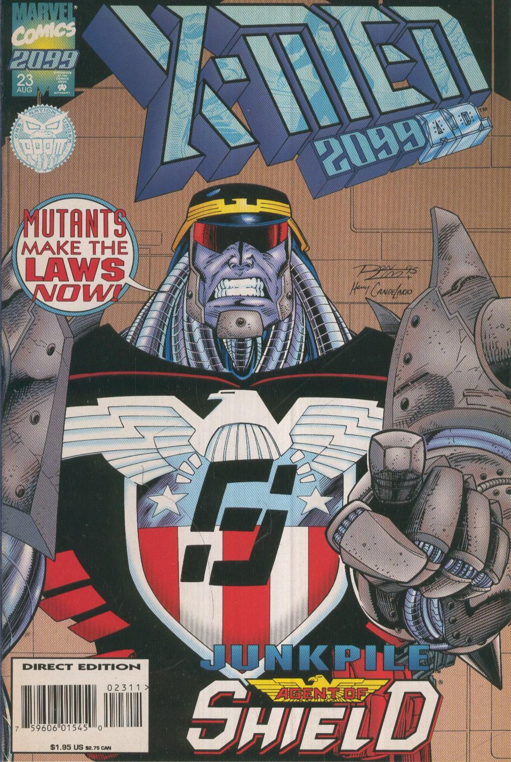 X-MEN 2099 Vol.1 Numero 23: Junkpile Agent of shield