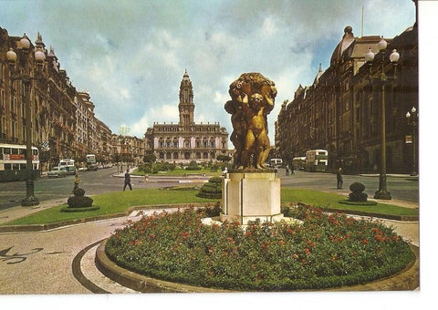 Postal 030159 : Porto (Portugal) Avenida dos Aliados e Praça do Municipio
