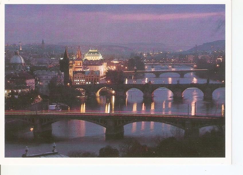 Postal 043001 : Prague - Prague bridges