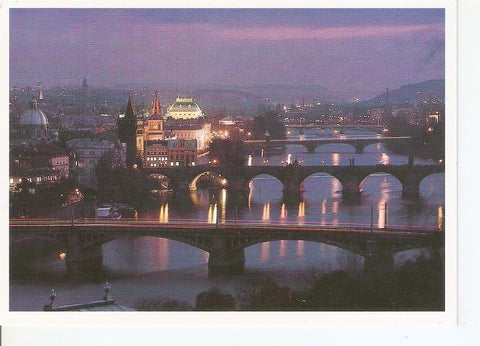 Postal 043001 : Prague - Prague bridges