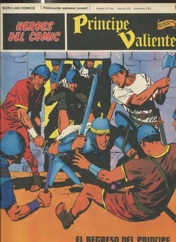 Principe Valiente de Burulan numero 96: El regreso del principe