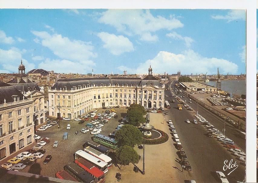 Postal 046533 : Bordeaux. Place de la Bourse. Austrefois Place Royale