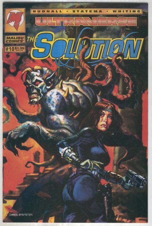 THE SOLUTION Vol.1 No.10: Back Track, Part 01 (Ultraverse 1993)