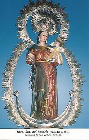 POSTAL 54671: Nuestra Señora del Rosario (siglo XVII). Sevilla