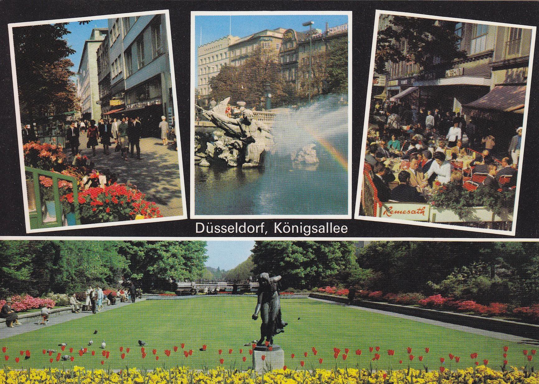 Postal 60735: Varios motivos de Dusseldorf