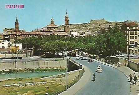 POSTAL 55631: CALATAYUD. Vista parcial