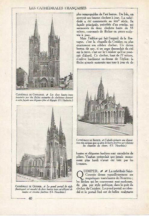 LAMINA 3781: CATEDRAL DE COUTANCES