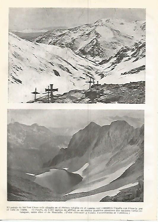 LAMINA GEOGRAFIA 0383: Nou Creus en los Pirineos catalanes