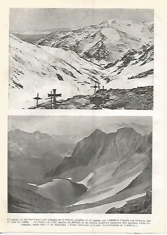 LAMINA GEOGRAFIA 0383: Nou Creus en los Pirineos catalanes