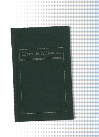 Libro de Alexandre