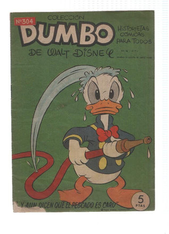 Dumbo numero 304: Pato Donald: y aun dicen que el pescado es caro