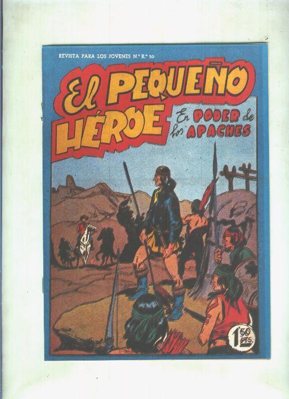 Facsimil: El Pequeño Heroe numero 051: En poder de los apaches