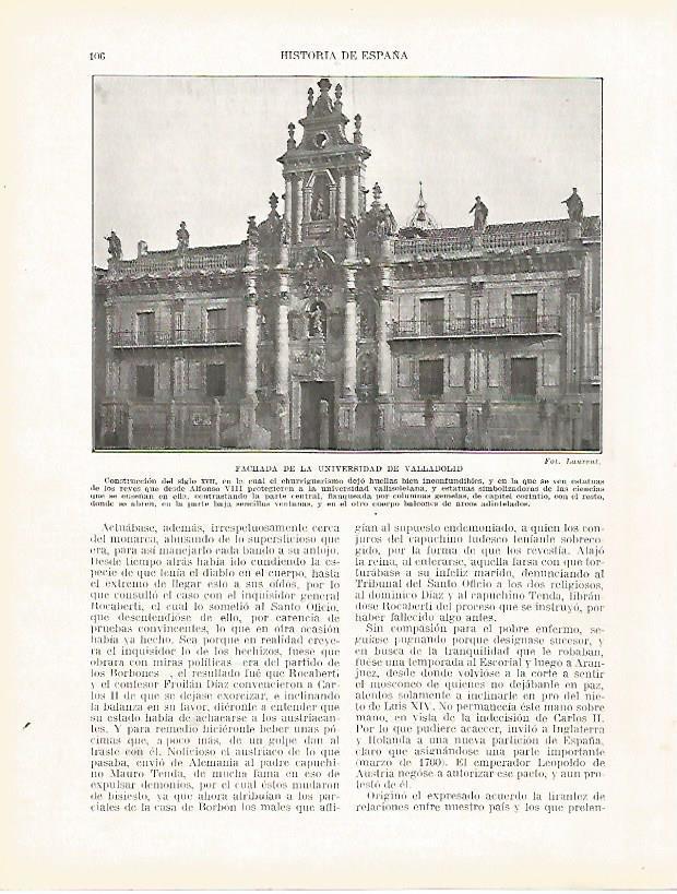 LAMINA 4327: Universidad de Valladolid