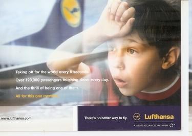 Postal 047639 : Lufthansa A Star Alliance Member