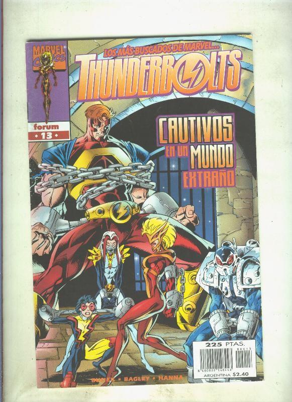 Thunderbolts volumen 1 numero 13 (subrayado parte del credito)