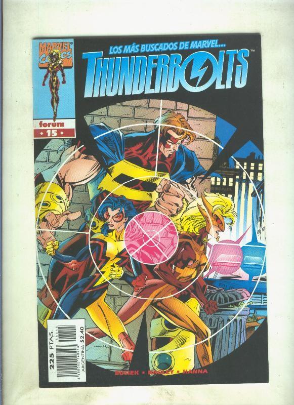 Thunderbolts volumen 1 numero 15 (subrayado parte del credito)