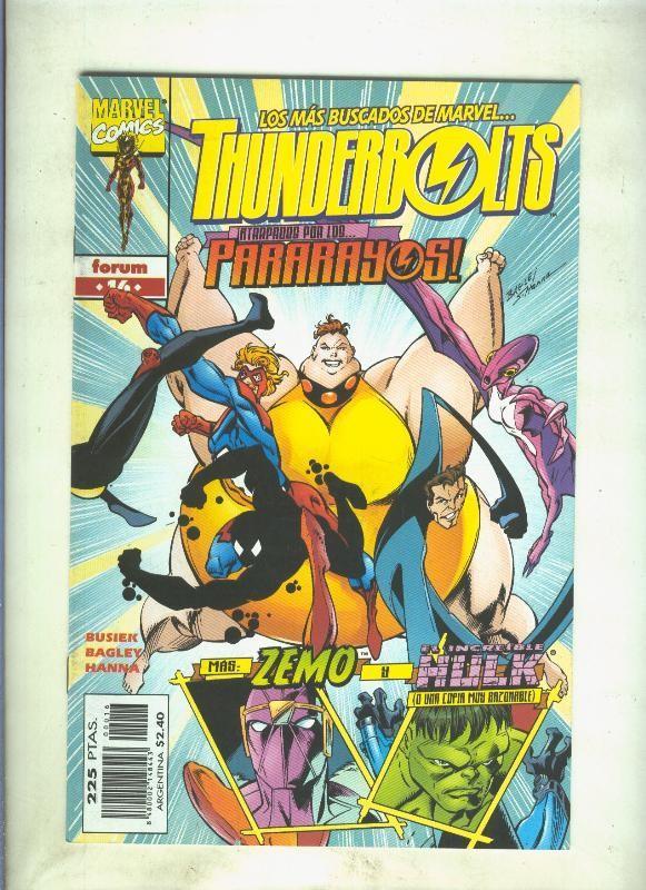 Thunderbolts volumen 1 numero 16 (subrayado parte del credito)