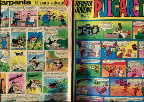 Pulgarcito numero 2126 (leve deterioro dos ultimas paginas lado lomo)