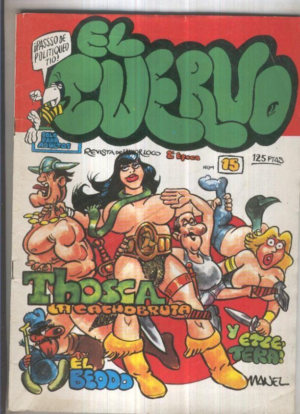 El Cuervo revista de humor loco segunda epoca  numero 15