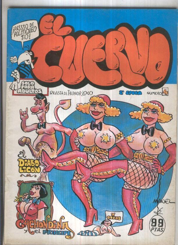 El Cuervo revista de humor loco segunda epoca  numero 04