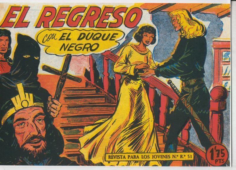 Facsimil: El Duque Negro numero 42: El regreso  (fin de la coleccion)