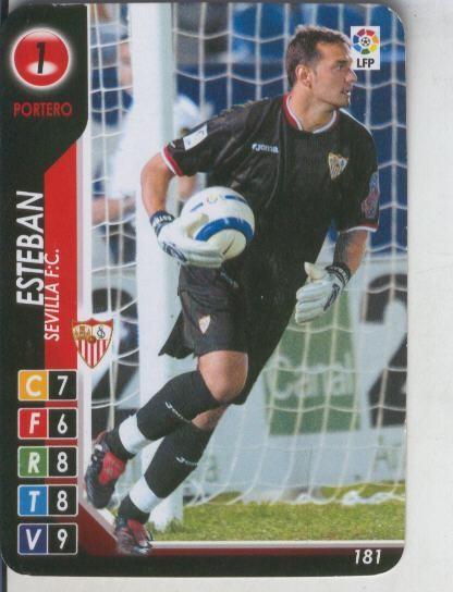 Derby Total 2004-2005: Sevilla F.C. numero 01: Esteban
