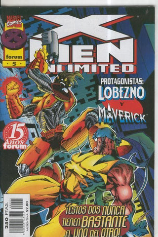 X Men Unlimited numero 05: Lobezno y Maverick