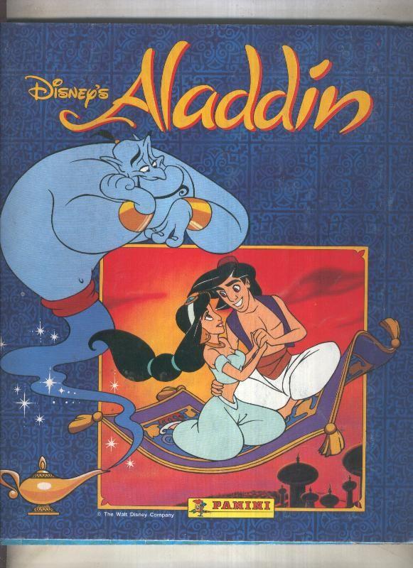 Album de Cromos: Aladdin (numerado 1 en interior cubierta)