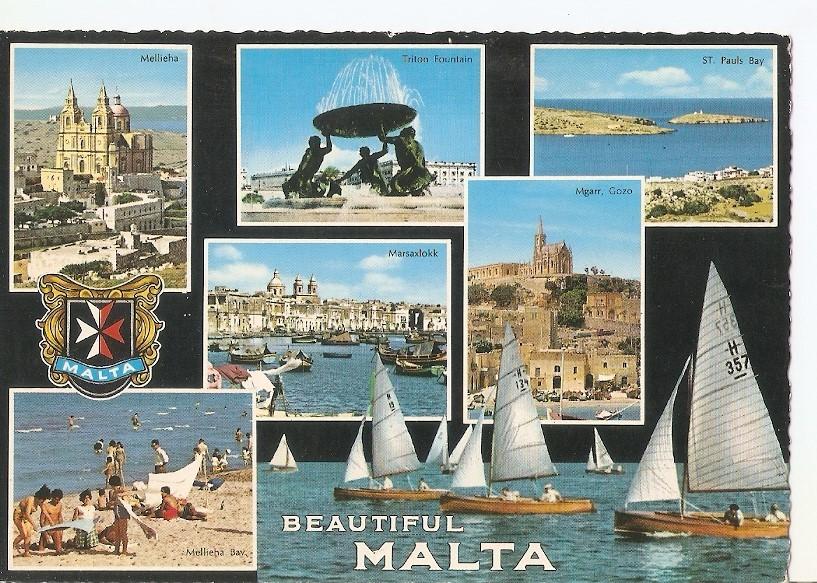 Postal 034755 : Beautiful Malta
