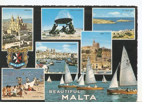 Postal 034755 : Beautiful Malta
