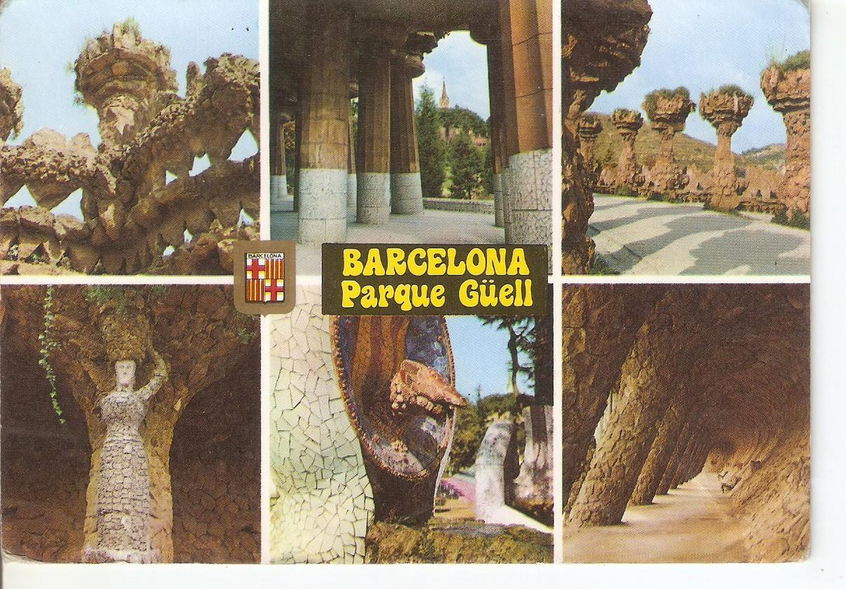 Postal 038454 : Barcelona. Parc Guell