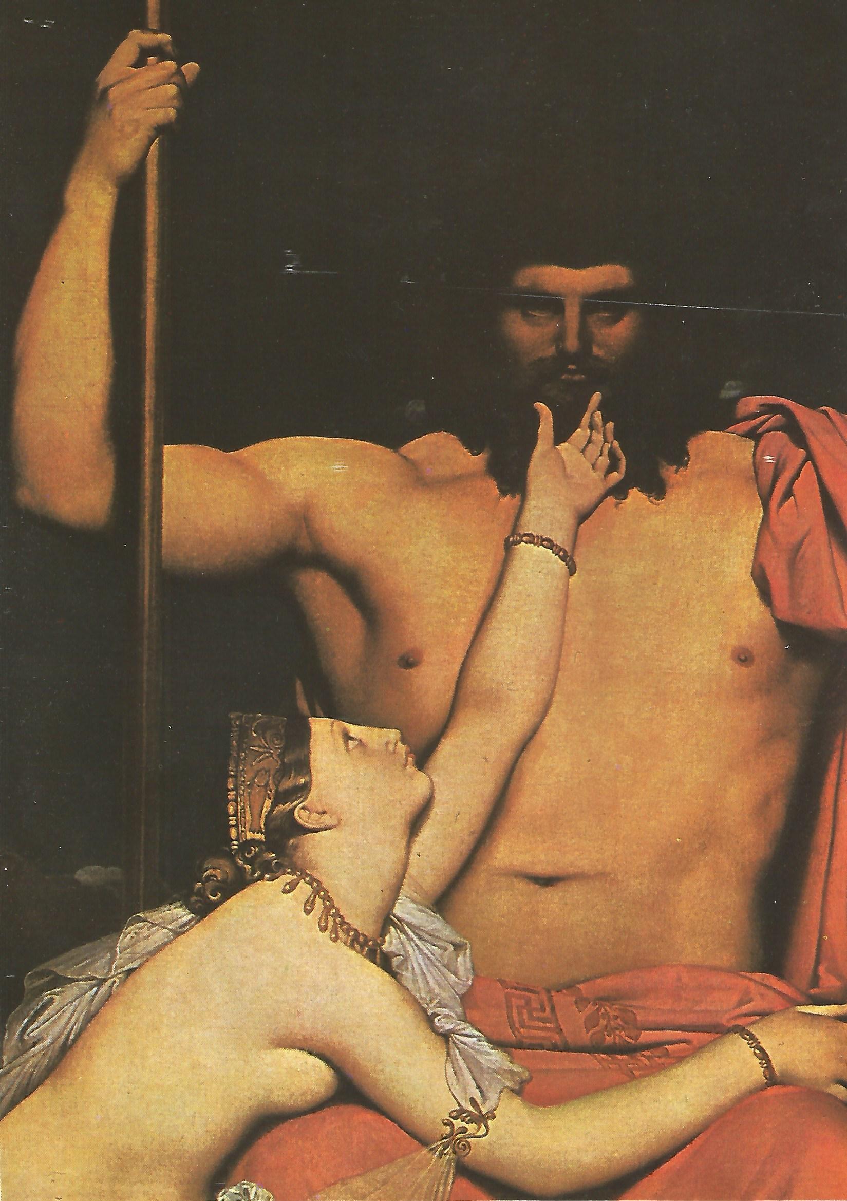 Lamina 114: Dominique Ingres: Jupiter y Thetis