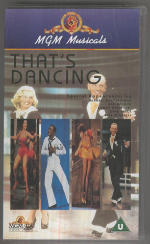 VHS Cine: THAT,S DANCING - Special Performances 