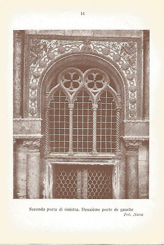 Lamina 163: VENEZIA. Basilica de San Marcos: Segunda puerta de la izquierda