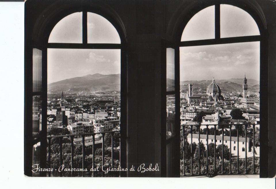Postal-Postcard 17484: FIRENZE - Panorama dal Giardino di Boboli