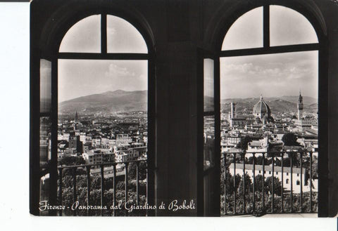 Postal-Postcard 17484: FIRENZE - Panorama dal Giardino di Boboli