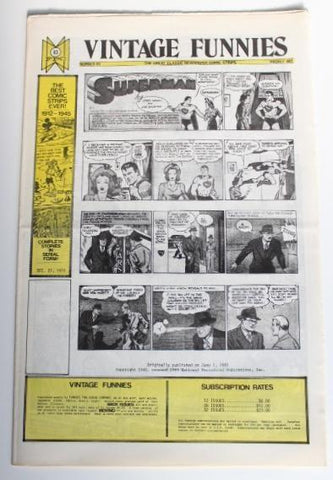 VINTAGE FUNNIES No.083 - The Great Classic Newspaper Comic Strips (1974)
